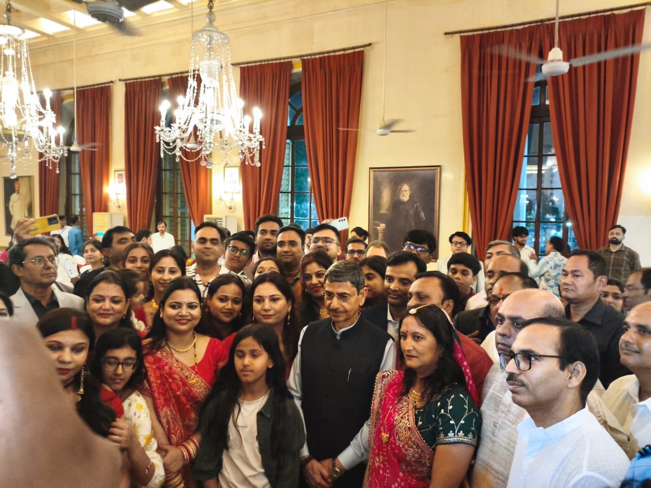 “Hon’ble Governor’s Visit in Bihar Diwas Celebrations at Lok Bhawan